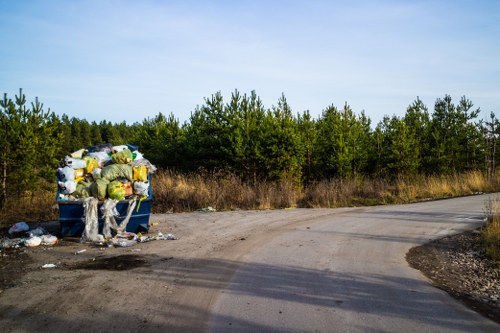 Recycling process in action at our facility