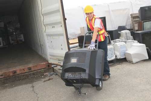 Efficient furniture clearance service in action