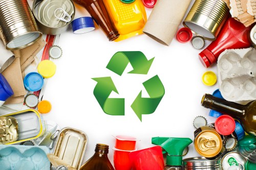 Eco-friendly waste disposal during flat clearance